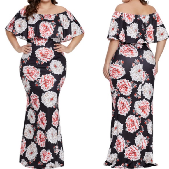 Bloom Plus Maxi Dress